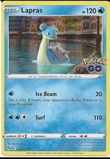 023/078 Lapras : Rare Holo Card : Pokemon GO Trading Card Game TCG Foil