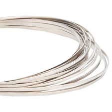 18 Gauge Flat Stainless Steel Wire, 23 Feet Metal Craft Wire Stainless Steel ...