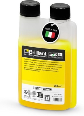 ERRECOM Brilliant, Gelbes Uv-Kontrastmittel Für Kfz-Klimaanlagen Mit R12 - R134A