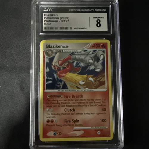 Blaziken graded CGC 8 for sale on eBay