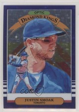 2019 Panini Donruss Optic Diamond Kings Purple Stars Prizm /125 Justin Smoak z7h