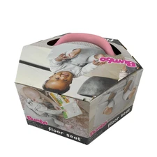 Bumbo Baby Infant Soft Foam Floor Booster Seat - Pink #1133