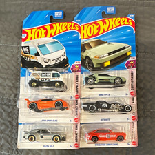 Hot Wheels Compact Kings 6-Car 1:64 Diecast Lot Mazda RX-3 Kei Swap Unopened