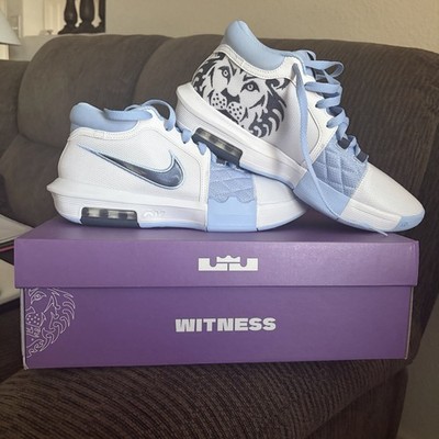LeBron Witness 8 UNC Men Size 9.5 Brand New