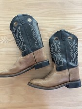 Old West BSY1814 Children  s Western Boots Brown/Black US Size 065