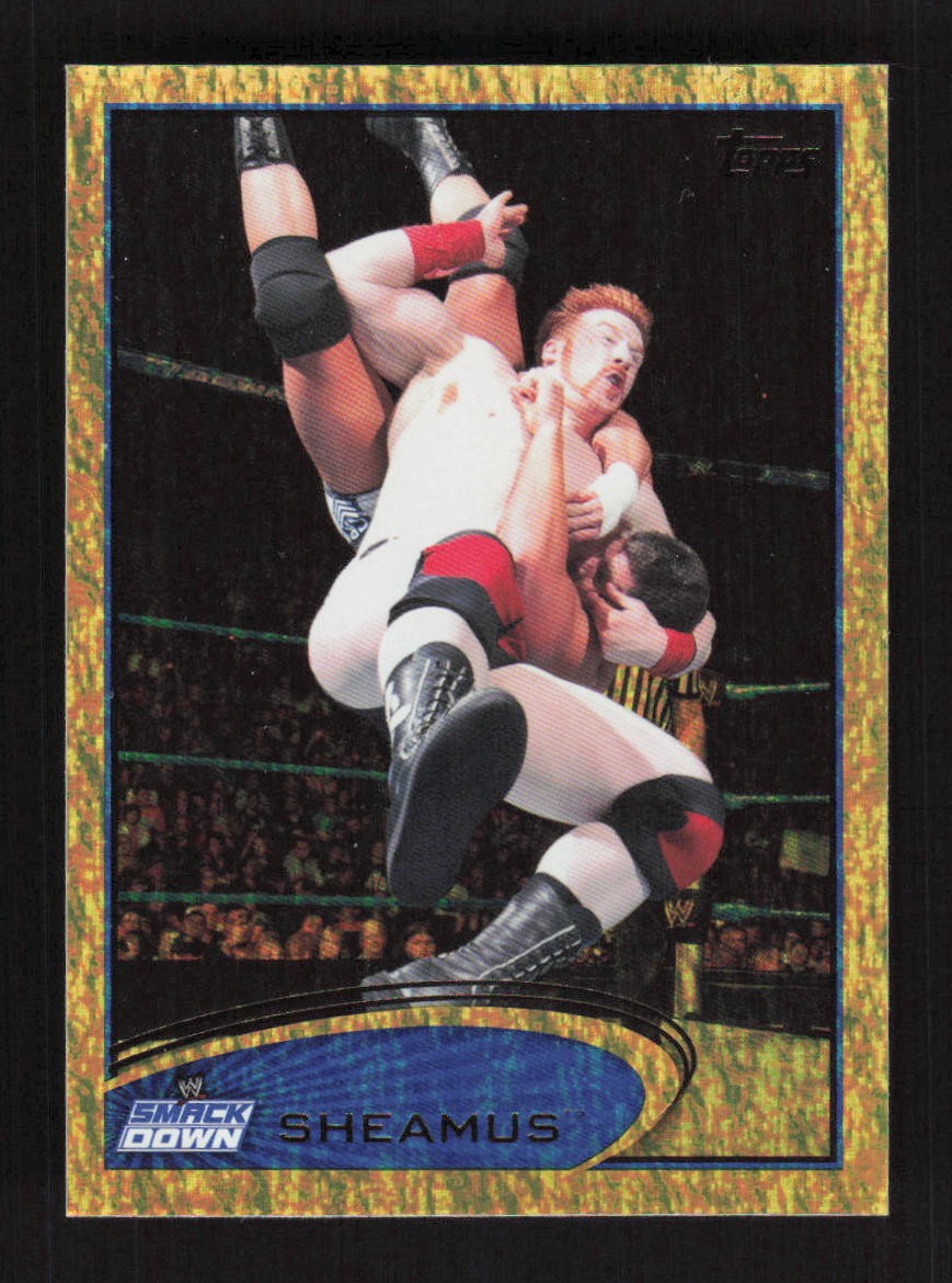 Sheamus 2012 Topps WWE Gold #4