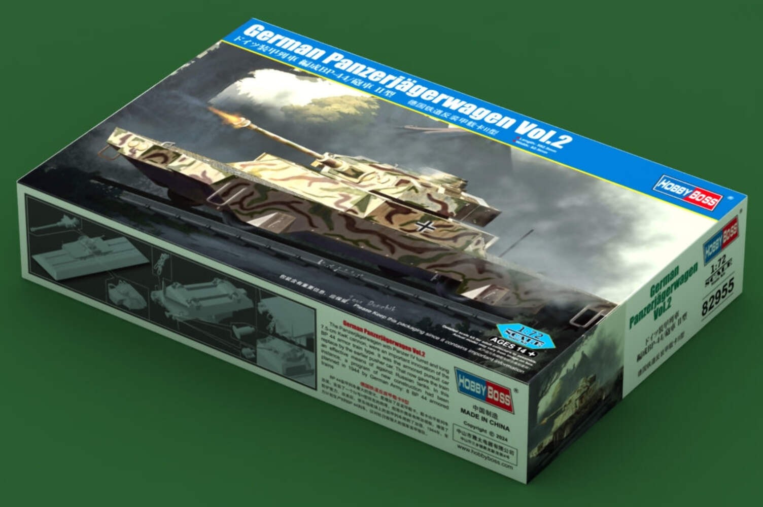 Hobby Boss 82955 1:72 German Panzerjagerwagen Vol.2