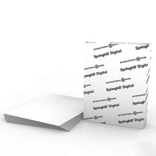 Springhill 110lb Cardstock Paper 250 Sheets Heavyweight Smooth White Paper