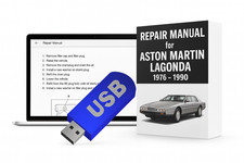 Repair Manual For Aston Martin Lagonda 1976 - 1990