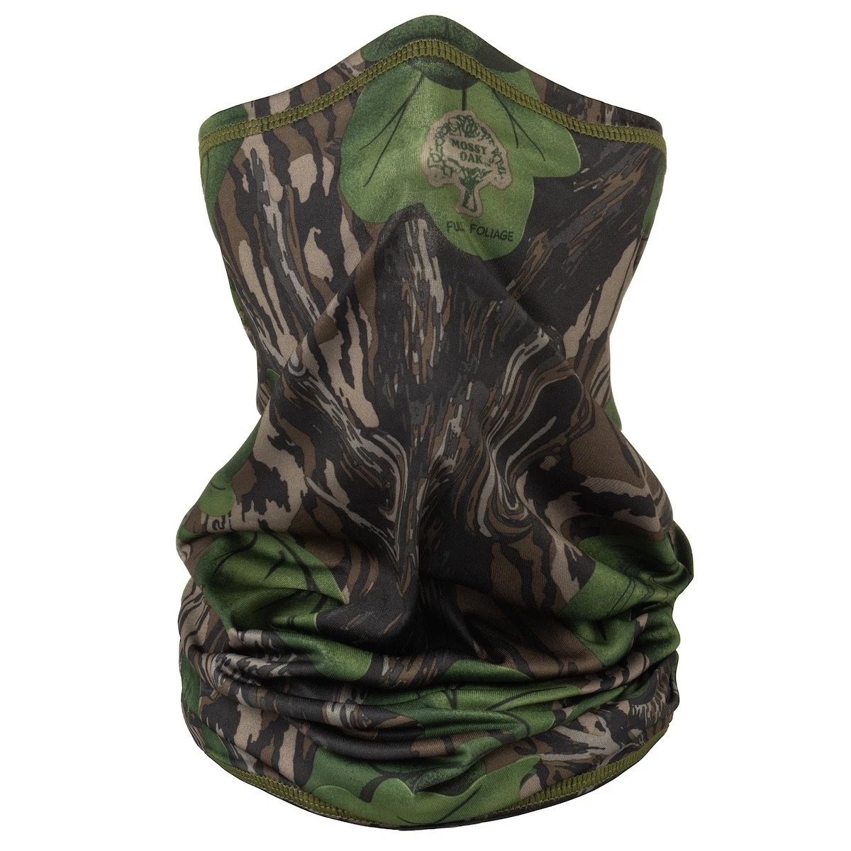 North Mountain Gear Mossy Oak Full Foliage Neck Gator Face Mask