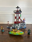LEGO SCOOBY-DOO:Haunted Lighthouse-complete build w/ all minifigures READ
