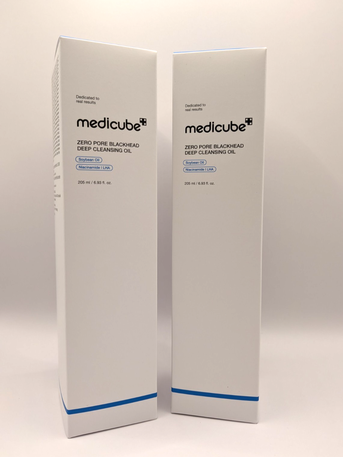 x2 [MEDICUBE] ZERO PORE BLACKHEAD DEEP CLEANSING OIL 205ML - Twin Pack