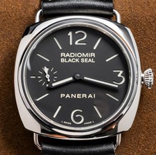Panerai 183 Radiomir Black Seal 45mm Paper Manual-Wind PAM00183 PAM183 PAM 00183 5