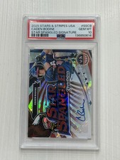 2025 Stars & Stripes USA Star Spangled Signature Caden Bodine 18/50 PSA 10 Auto