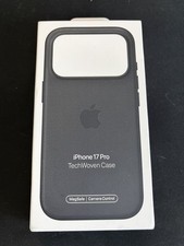 Apple TechWoven Case in Black With MagSafe For iPhone 17 Pro New Sealed in Box 