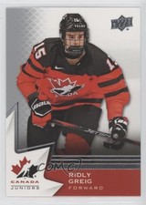 2020-21 Upper Deck Team Canada Juniors Hlinka Ridly Greig #6 0q3
