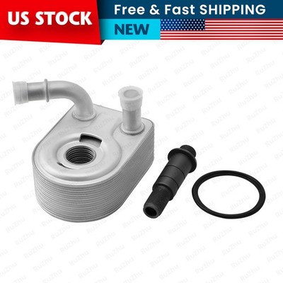 7S7G6B856A4A  Engine Oil Cooler Fit For Ford Focus Galaxy Mondeo C-Max Volvo