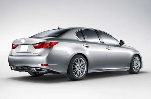 13-19 Fit For Lexus 4th GS GS350 4D Roof Window Spoiler Wing Unpainted - Foto 2 di 5