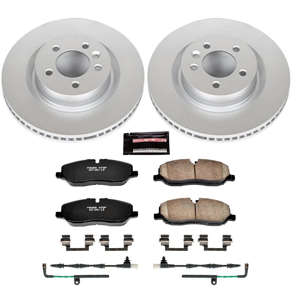 CRK4615 Powerstop 2-Wheel Set Brake Disc and Pad Kits Front for Land Rover LR3 - Image 3 of 3