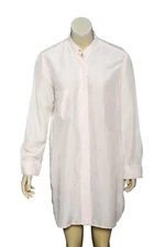 Isabel Marant Shirt Dress L 10 Women Casual Buttondown Pink Silk Mini NWD 41541
