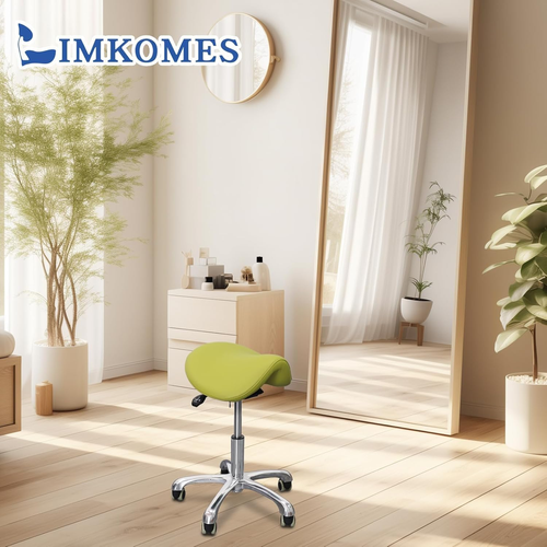 Saddle Stool Tilting Available Ergonomic Swivel Stool Chair with Hydraulic Lifti - Picture 3 of 12