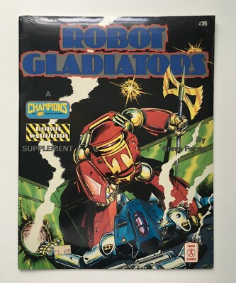 Robot Gladiators - Champions Super Role-Playing Game #35 I.C.E - NEW