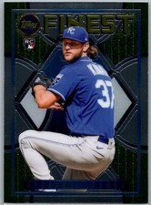 2022 Topps Finest Flashback RC Rookie Jackson Kowar #15 Kansas City Royals