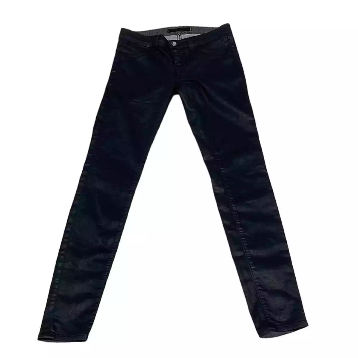 J Brand Jeans Women's 2 Black Jeggings Leggings Sheen Skinny Leg | eBay
