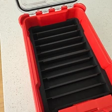 Milwaukee Packout Insert for AR Style Magazines – Custom 10-Slot Organizer Tray