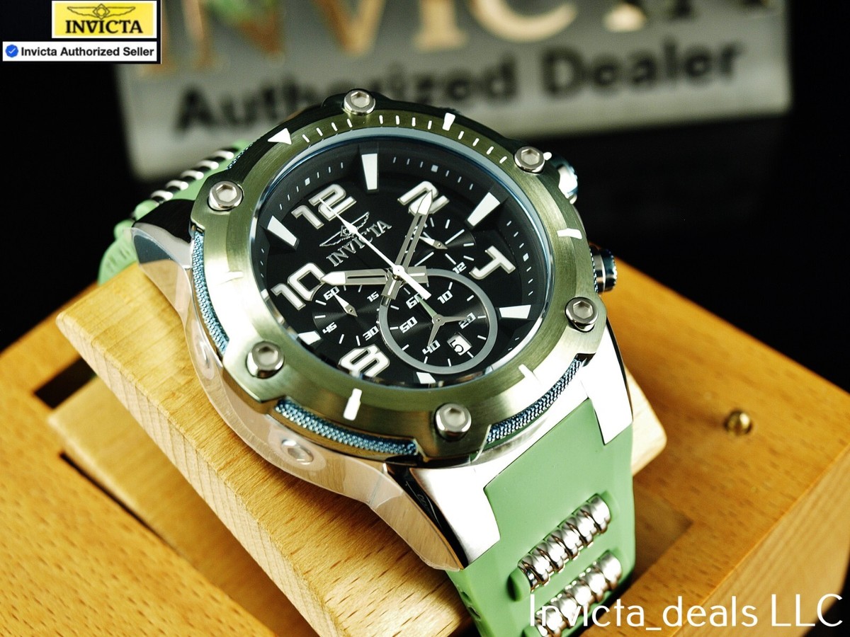 Invicta Men's 52mm SPEEDWAY VIPER Chronograph BLACK DIAL Invicta Men's 52mm SPEEDWAY VIPER Chronograph BLACK DIAL