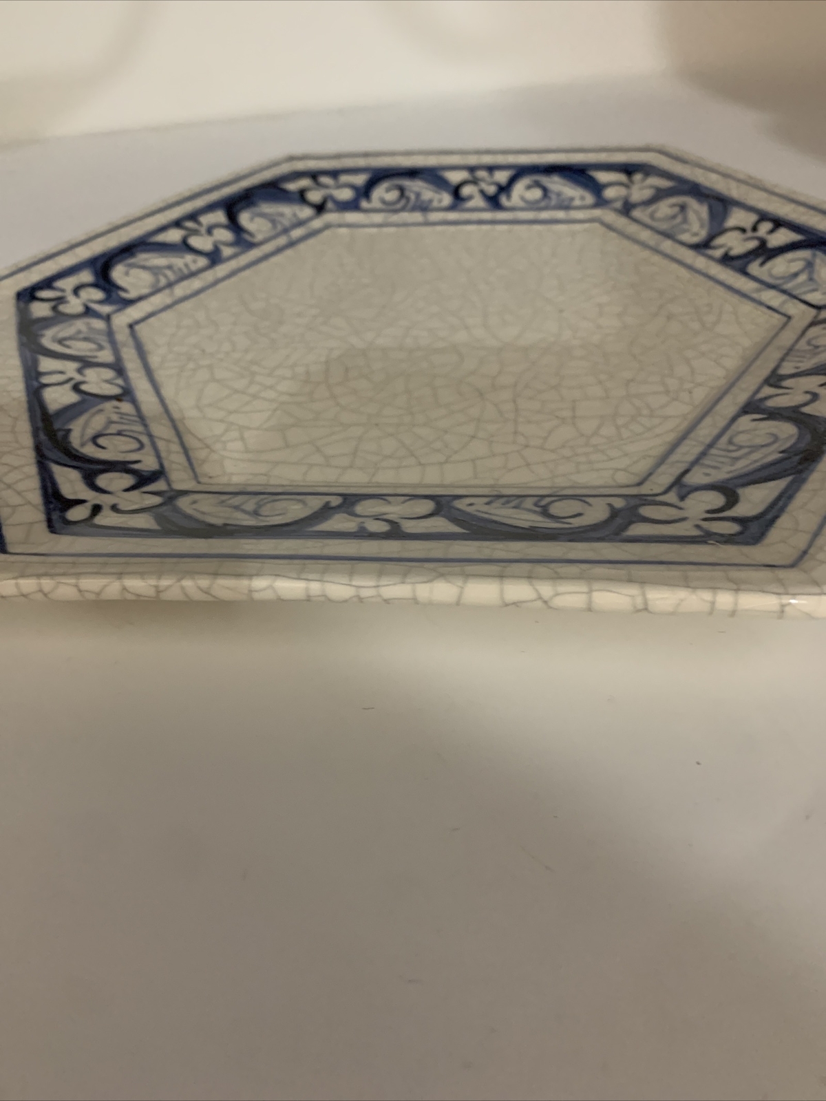 Dedham Pottery Hexagon Dinner Plate 9 1/2" eBay