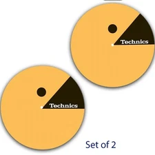 Set of 2 DJ Technics #1 TecMan Slipmat Turntable 12" Scratch Pad Slip Mat x2