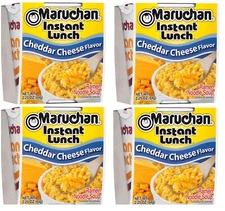 Maruchan Instant Lunch Cheddar Cheese, 2.25 Oz, Pack of 4