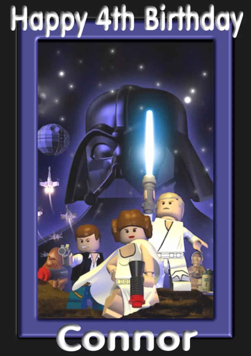 Feliz cumpleaños lego star wars hotsell