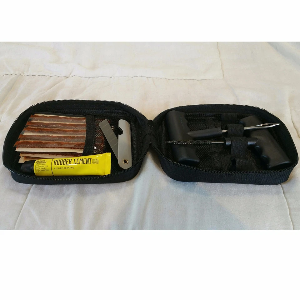 Tire Repair Kit Plug Tubeless flat tires for Golf Cart Go Kart Dune rail Buggy Foto 3 de 4