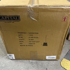 Capital Lighting Fixtures 343941HW OPEN BOX Tallulah Pendant Chalk Wash