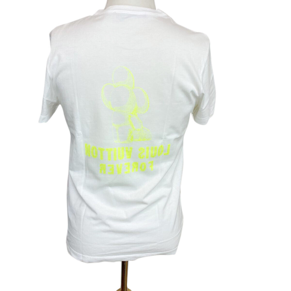LOUIS VUITTON VIVIENNE Limited T-Shirt Size XS White LV Auth LOUIS VUITTON VIVIENNE Limited T-Shirt Size XS White LV Auth