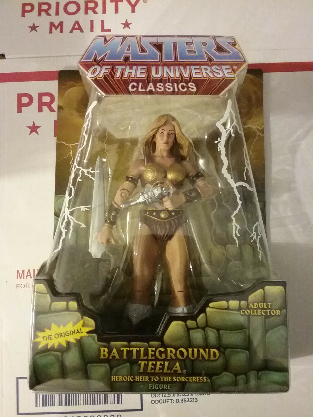MOTU Classics Battle Ground Teela Action Figure Brand New Global Shipping