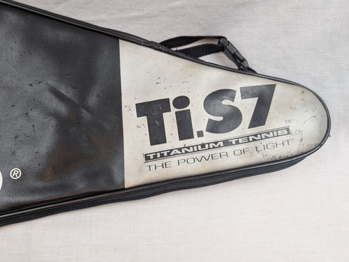 Head Ti S7 Titanium Tennisschläger Racket Xtralong 4-5/8 Grip mit Tasche Case - Bild 8 von 12