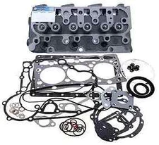 D1105 D1105-T-E3B Complete Cylinder Head with Full Gasket Kit for Kubota Bobcat
