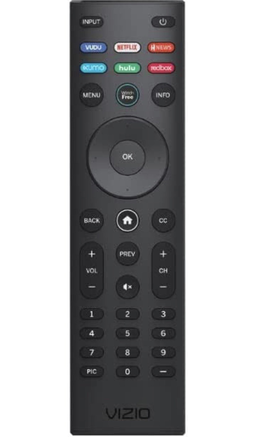 VIZIO XRT140R Universal Smart TV Remote Replacement for VIZIO TVs-image