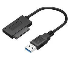 USB3.0 to SATA7+6Pin 13 Pin Slimline Sata Cable for Laptop CD DVD ROM Drive a