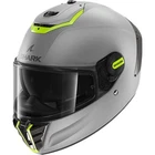 Shark Spartan RS Matt Silver Yellow
