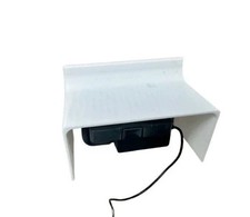 Outdoor Power Socket Cover – Weatherproof Rain & Sun Shield for Wall Outlets