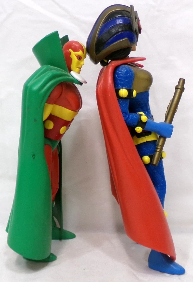 DC Direct Deluxe Mister Miracle & Big Barda 2000 paquete de 3 7" suelto incompleto Foto 3 de 4