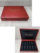 PHILIP WATCH MULTIPLE x12 VINTAGE WATCH BOX UHRENBOX DISPLAY SCATOLA CARIBBEAN