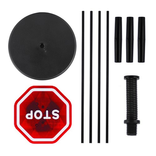 Led Flashing Stop Sign For Garage Parking Stop Sign With Bright Red Leds And FD5 - Picture 6 of 7