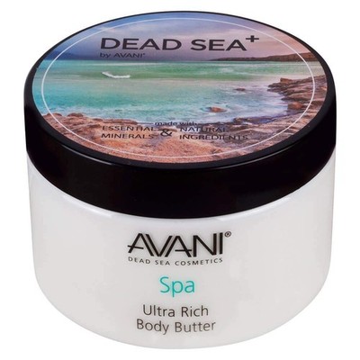 Avani Ultra Rich Body Butter-Dead Sea Salt, Aloe Vera,Vitamin E, Shea, Jojoba