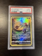 2023 POKEMON SWORD & SHIELD CROWN ZENITH #GG11 FULL ART/LUNATONE PSA 8.5 NM-MT+
