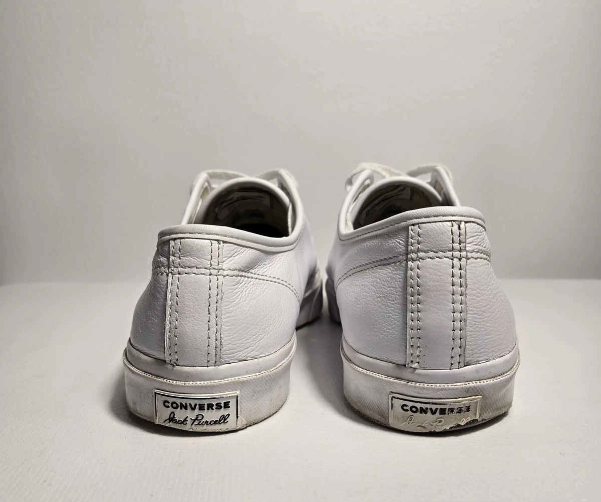 Converse Jack Purcell Low Profile Leather Low Weiß Leder 11,5 164225C Selten